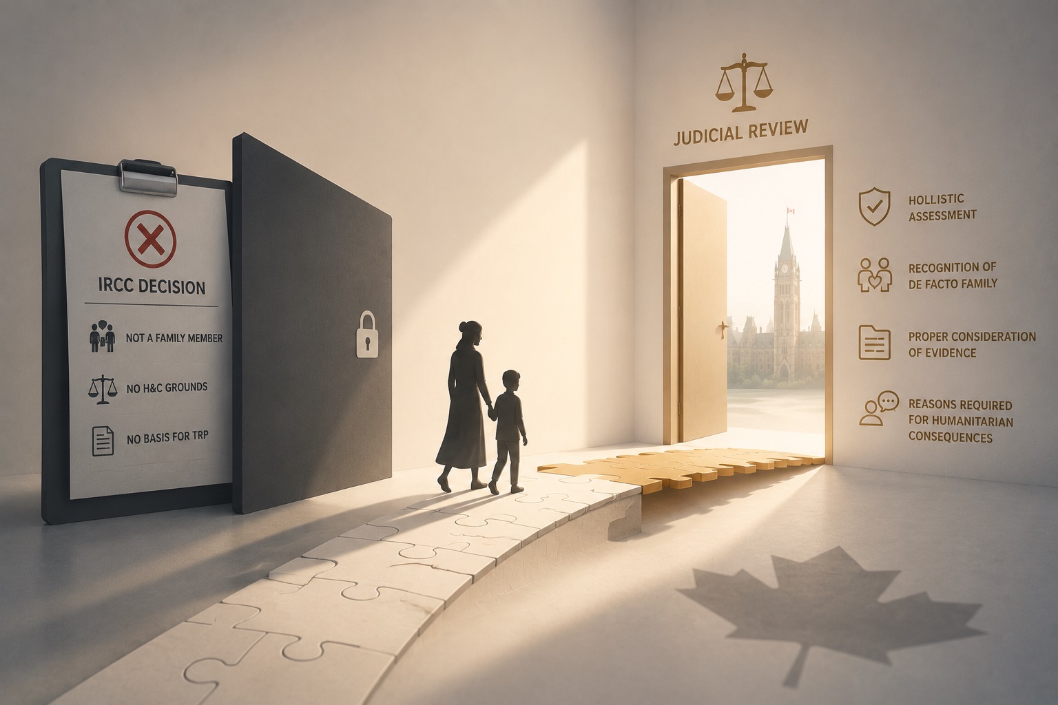 Federal Court decision strengthening protections for de facto family member Canada applications