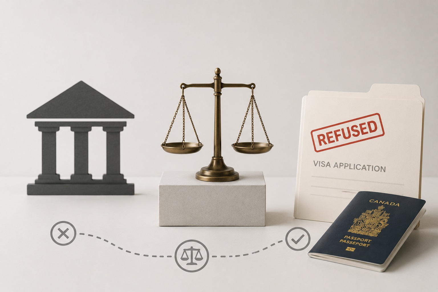 Canadian visa refusal due to the financial insufficiency 